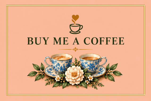 Buy Me a Coffee – support Jenifer Vogt’s writing and creative work